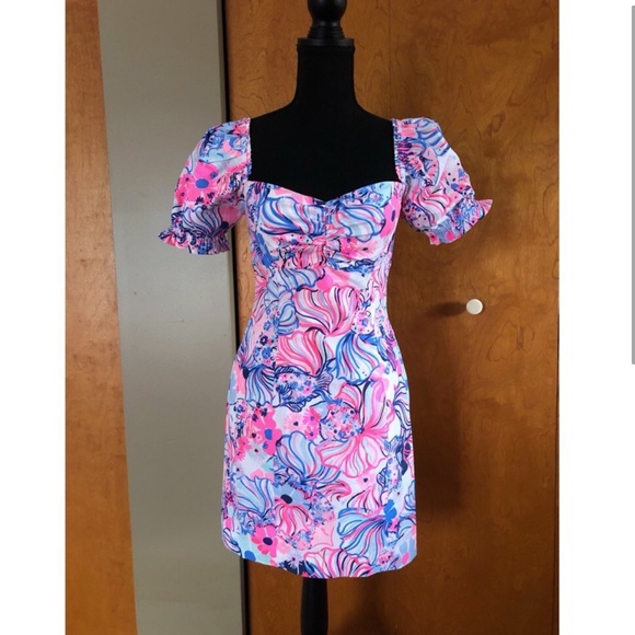 NWT Lilly Pulitzer Keisha Stretch Dress - Picture 2 of 15